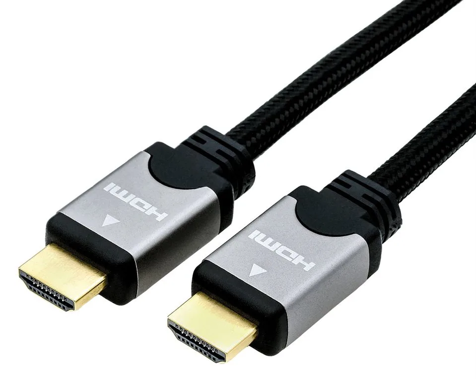 ROLINE High Speed - HDMI mit Ethernetkabel - HDMI (M), Ansicht 2