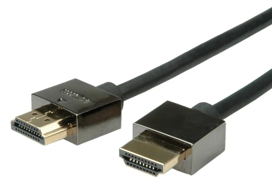 ROLINE High Speed - HDMI mit Ethernetkabel - HDMI (M), Ansicht 2
