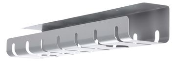 ROLINE Kabel - Organizer - unter Tisch montierbar - Silber (Packung mit 2) von LumaTech