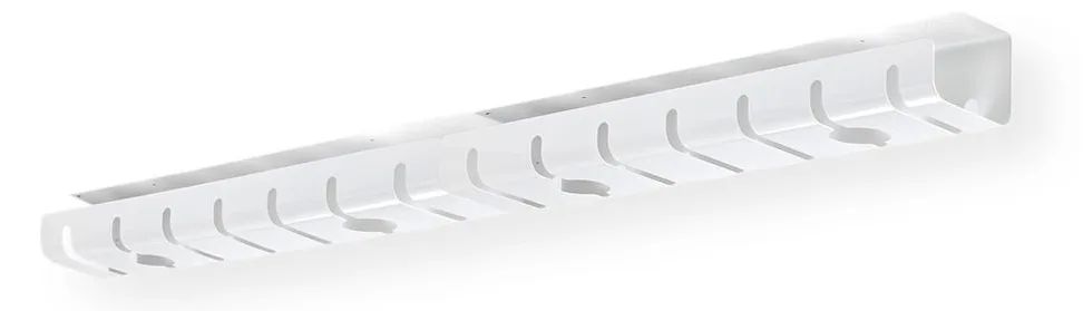 ROLINE Kabel - Organizer - unter Tisch montierbar - weiß (Packung mit 2), Ansicht 2
