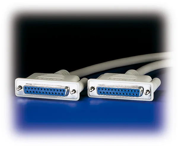 ROLINE Kabel seriell - DB-25 (W) zu DB-25 (W), Ansicht 2
