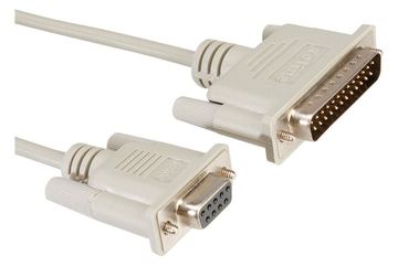 ROLINE Kabel seriell - DB-9 (W) zu DB-25 (M) von LumaTech