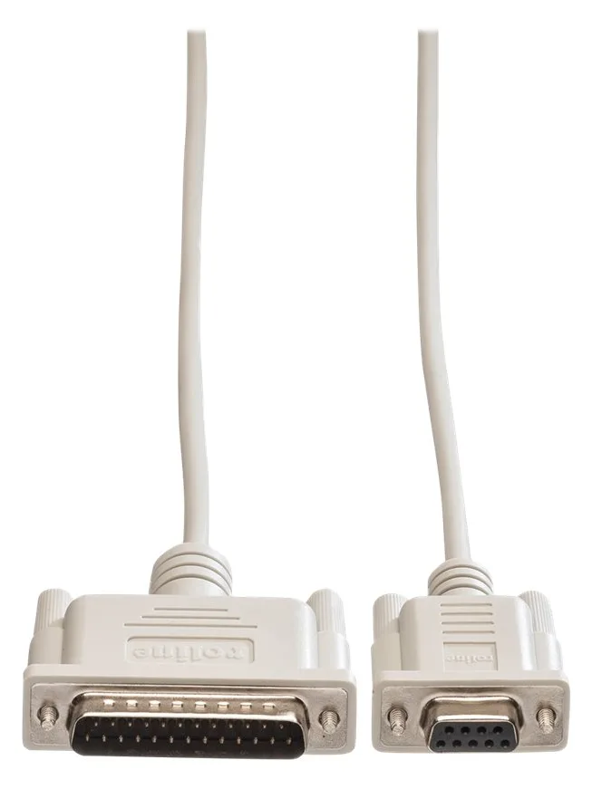 ROLINE Kabel seriell - DB-9 (W) zu DB-25 (M), Ansicht 3
