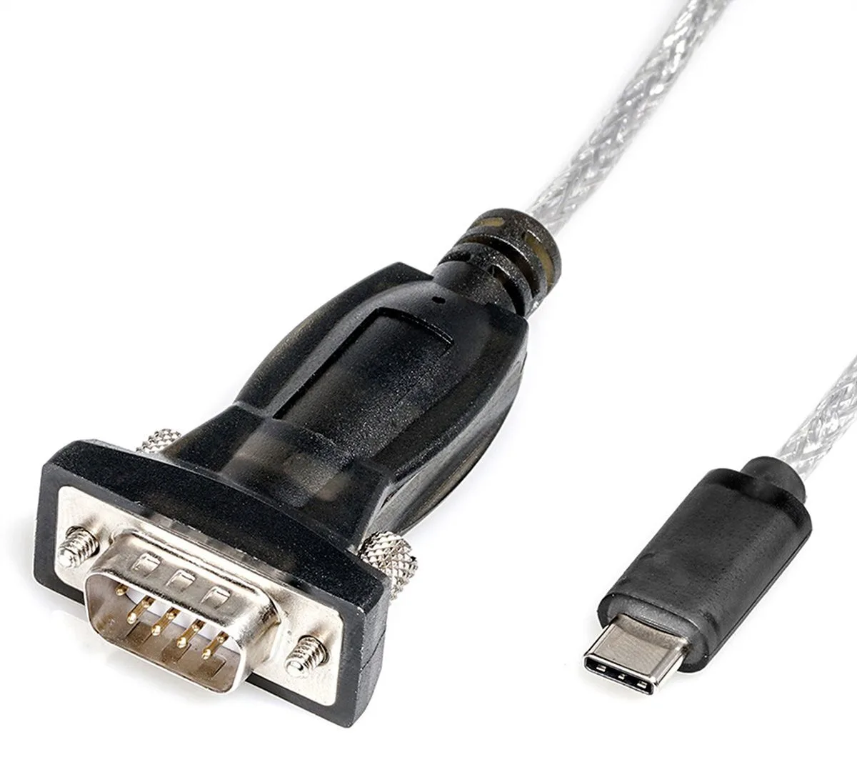 ROLINE Konverterkabel USB C-RS232 DB9 1.8m - Kabel - Digital/Daten, Ansicht 3
