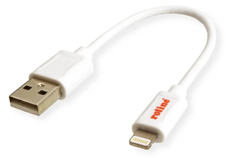 ROLINE Lightning-Kabel - Lightning (M) bis USB (M), Ansicht 3