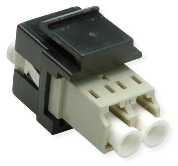 ROLINE LWL Keystone LC/LC Duplex Multimode - Multimode-Faser - Duplex, Ansicht 2