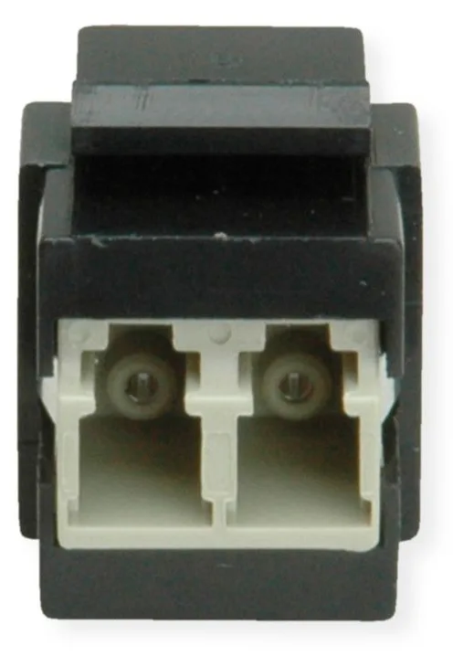 ROLINE LWL Keystone LC/LC Duplex Multimode - Multimode-Faser - Duplex, Ansicht 4