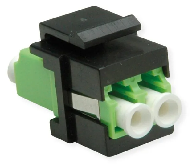 ROLINE LWL Keystone LC/LC Duplex Multimode OM5 - Multimode-Faser - Duplex, Ansicht 2