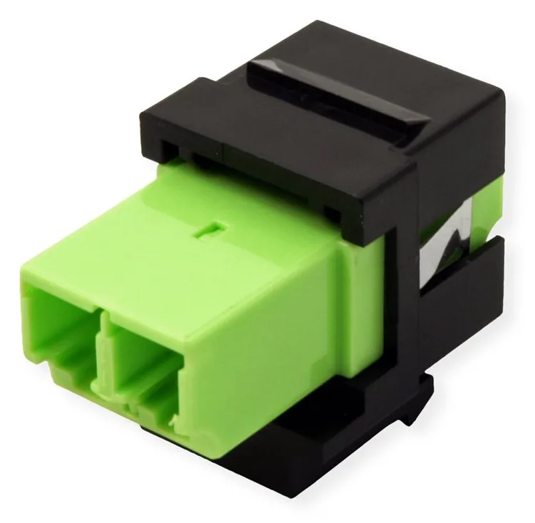 ROLINE LWL Keystone LC/LC Duplex Multimode OM5 - Multimode-Faser - Duplex, Ansicht 3
