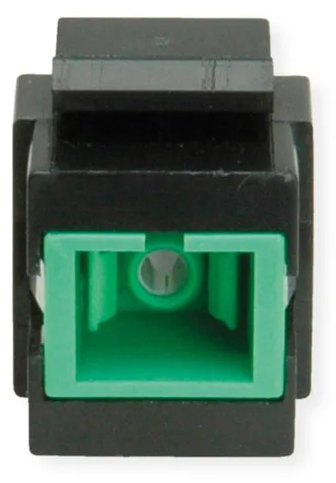 ROLINE LWL Keystone SC/SC Simplex Single Mode OS2 APC - Single- bzw. Monomode-Faser, Ansicht 2