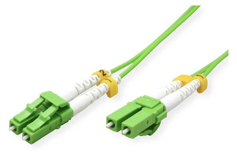 ROLINE LWL-Kabel DX 50/125µm LC/LC OM5 Low-Loss-Stecker 20m - Kabel - 20 m, Ansicht 2