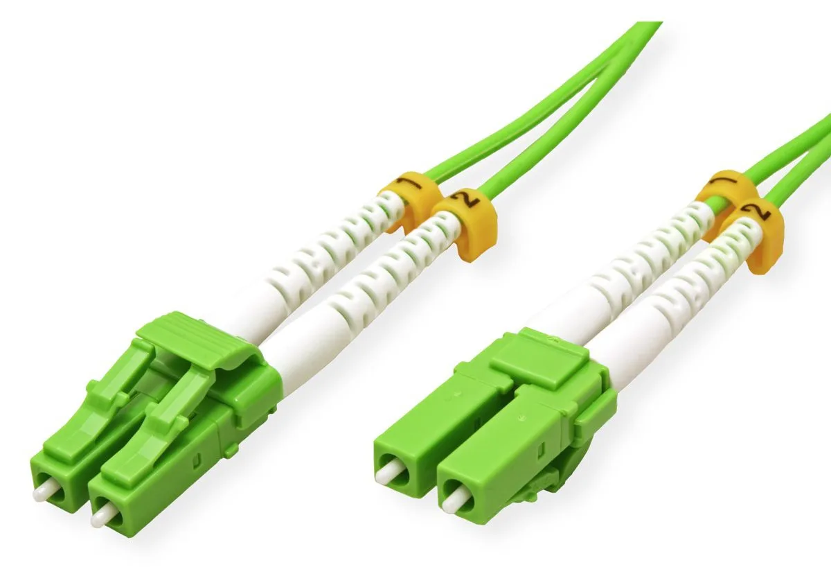 ROLINE LWL-Kabel DX 50/125µm LC/LC OM5 Low-Loss-Stecker 3m - Kabel - 3 m, Ansicht 2