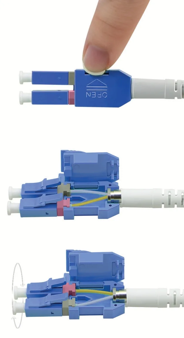 ROLINE LWL-Kabel UNIBOOT Single Mode 9/125µm OS2 LC Duplex 15m - Kabel - Single- bzw. Monomode-Faser, Ansicht 2