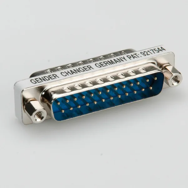 ROLINE Mini - Serieller / paralleler Gender Changer - DB-25 (M), Ansicht 2