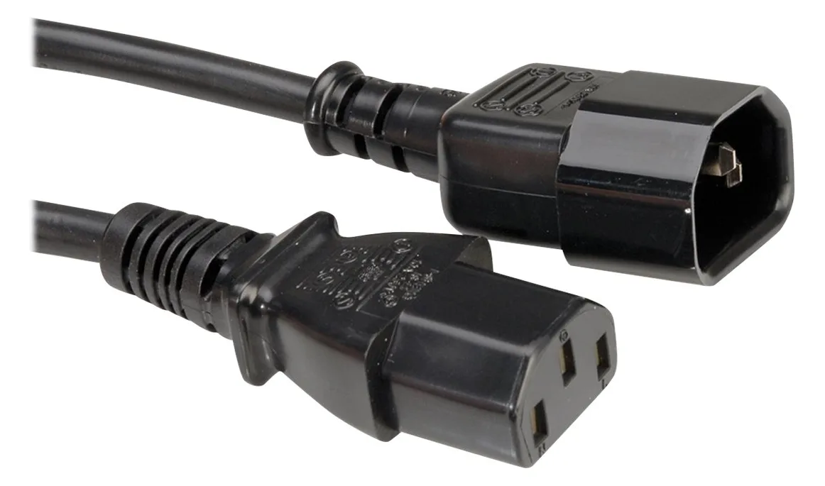 ROLINE Monitor Power Cable - Stromkabel - IEC 60320 C13 zu IEC 60320 C14, Ansicht 3