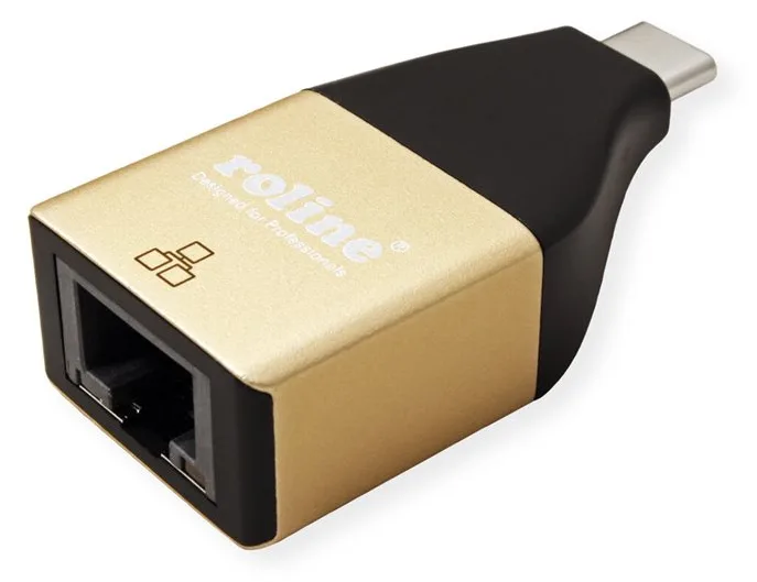 ROLINE Netzwerkadapter - USB-C 3.2 Gen 2 - Gigabit Ethernet, Ansicht 4