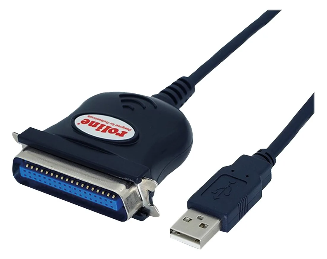 ROLINE Parallel-Adapter - USB 2.0 - IEEE 1284, Ansicht 3