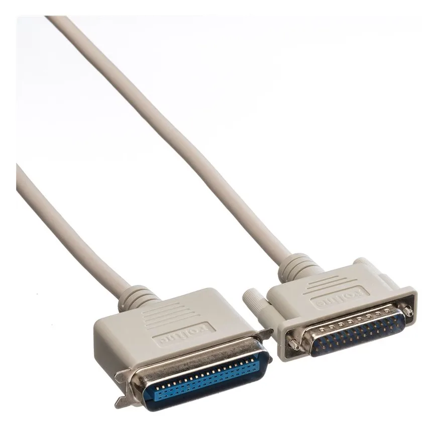 ROLINE Parallelkabel - DB-25 (M) zu Centronics 36-Polig (M), Ansicht 4