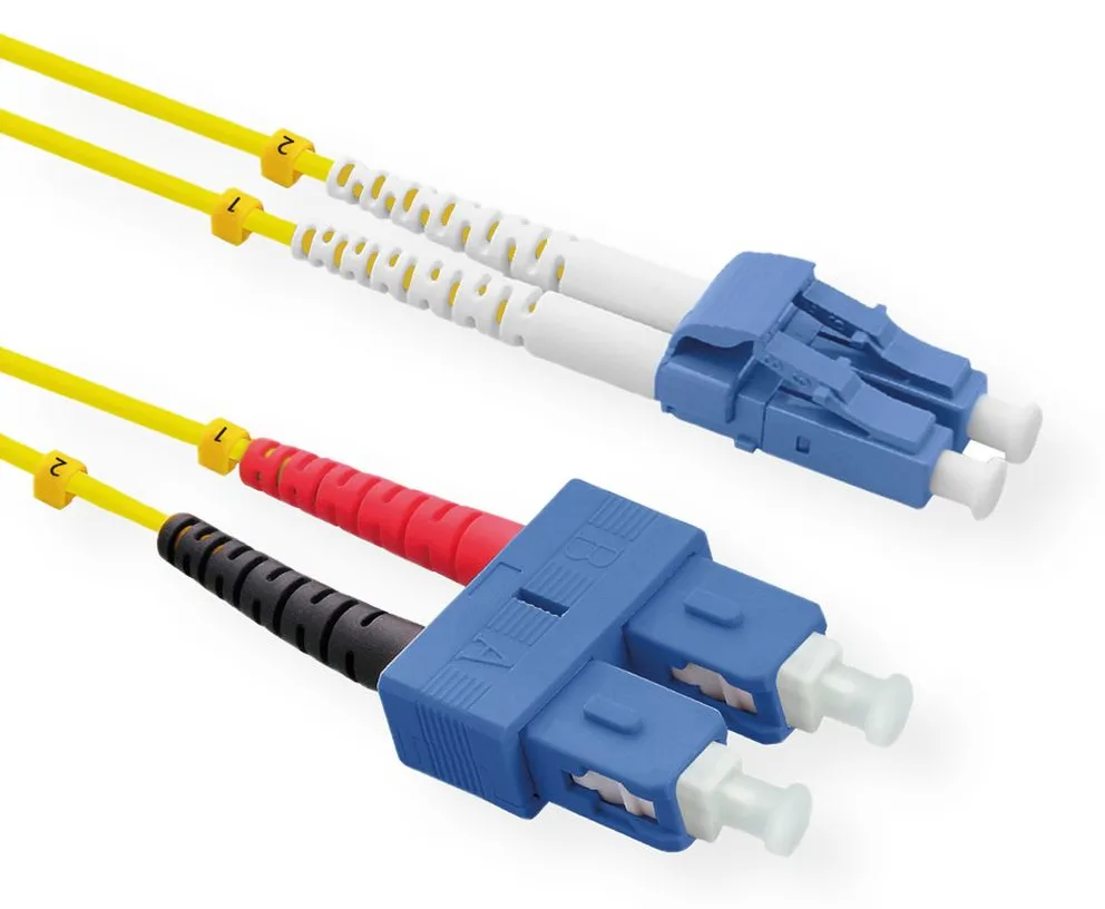 ROLINE Patch-Kabel - LC Single-Modus (M) zu SC Single-Modus (M), Ansicht 2