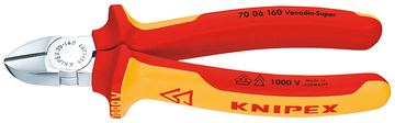 KNIPEX Seitenschneider - isoliert - 125 mm von LumaTech