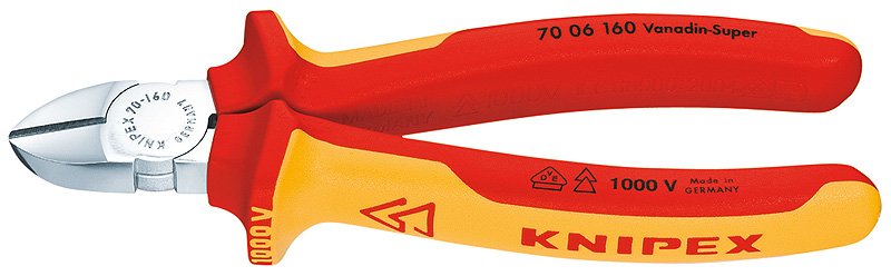 KNIPEX Seitenschneider - isoliert - 125 mm