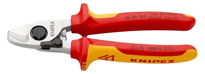 KNIPEX Seitenschneider - isoliert - 165 mm