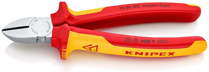 KNIPEX Seitenschneider 180 mm