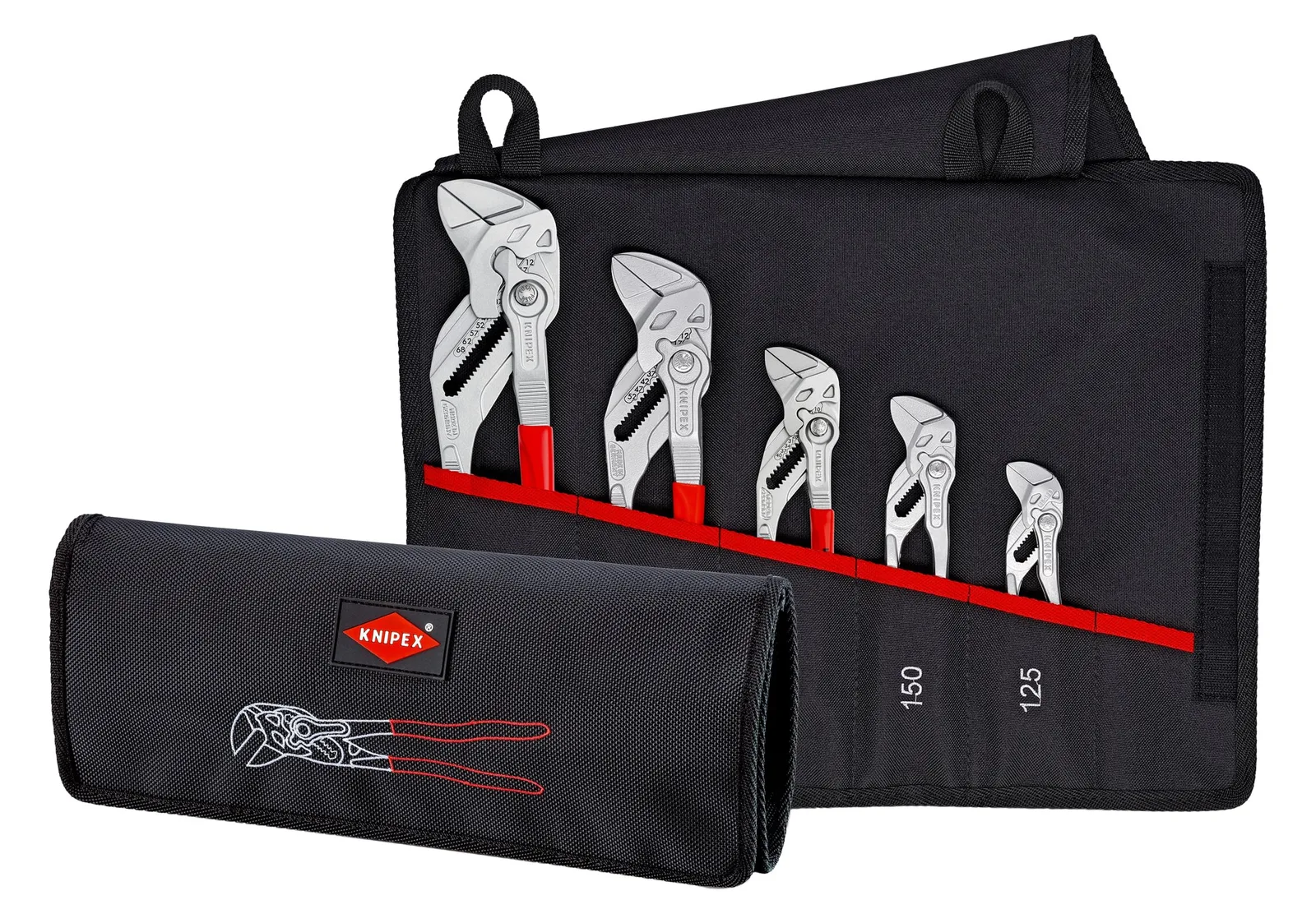 KNIPEX Set Nut-und-Federzangen - 5 Stücke, Ansicht 3