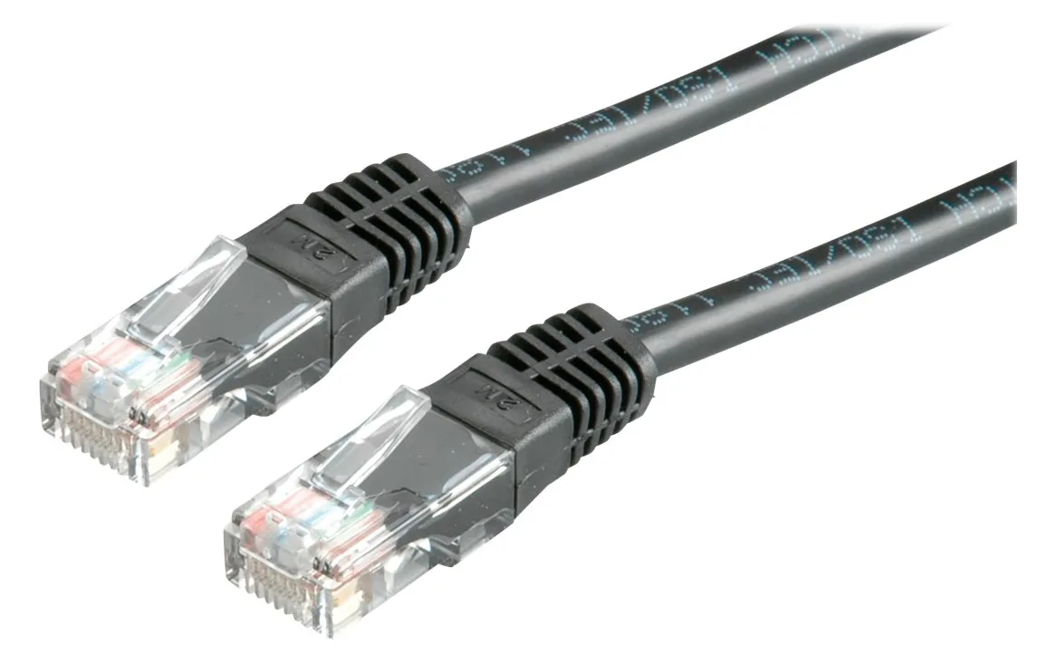 ROLINE Patch-Kabel - RJ-45 (M) zu RJ-45 (M) - Cat 5e 2 m, Ansicht 3