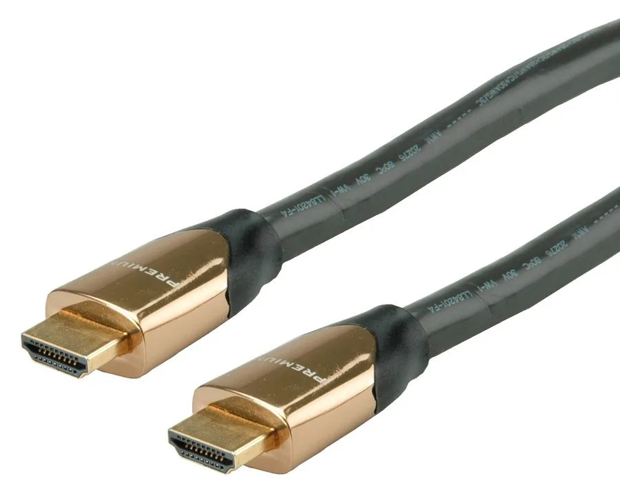 ROLINE Premium - HDMI mit Ethernetkabel - HDMI (M), Ansicht 2