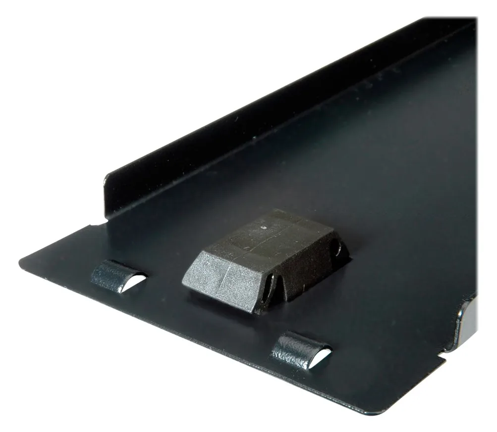 ROLINE Rack-Blindabdeckungsplatte - Schwarz, RAL 9005 - 2U - 48.3 cm (19), Ansicht 3