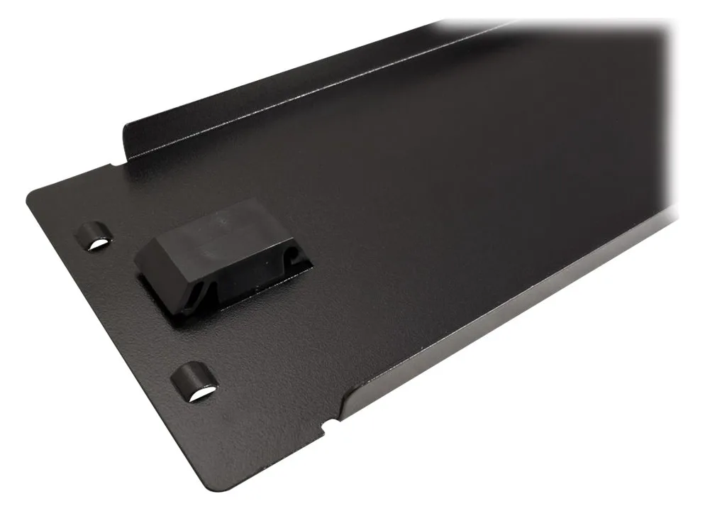 ROLINE Rack-Blindabdeckungsplatte - Schwarz, RAL 9005 - 2U - 48.3 cm (19), Ansicht 4