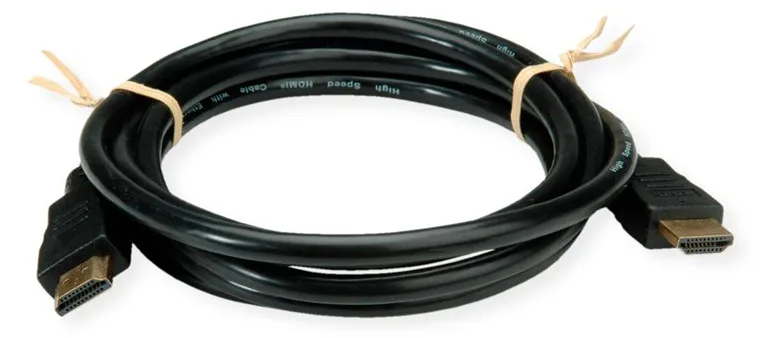ROLINE RM HDMI HS Kabel+Eth ST/ST 1m - Kabel - Digital/Display/Video, Ansicht 2