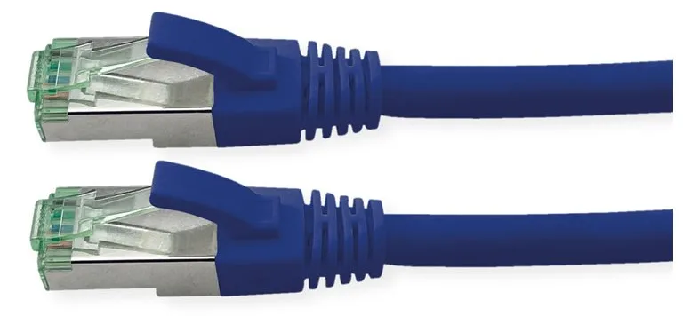 ROLINE RM S/FTP Patchkabel Kat6A/Kl.EA TPE blau 15m - FTP - PIMF, Ansicht 4