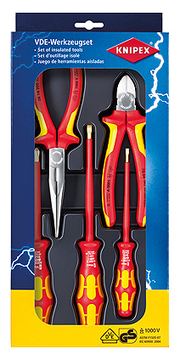 KNIPEX VDE-Werkzeugsatz - Werkzeugsatz 5-teilig von LumaTech