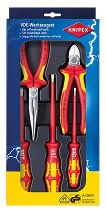 KNIPEX VDE-Werkzeugsatz - Werkzeugsatz 5-teilig