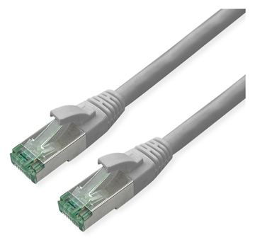 ROLINE RM S/FTP Patchkabel Kat6A/Kl.EA TPE grau 3m - FTP - PIMF von LumaTech