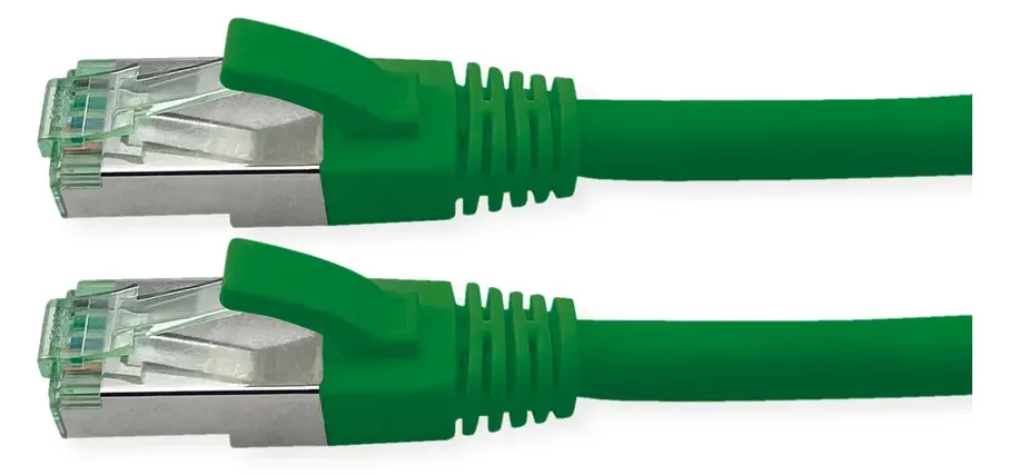 ROLINE RM S/FTP Patchkabel Kat6A/Kl.EA TPE gruen 1.5m - FTP - PIMF, Ansicht 3