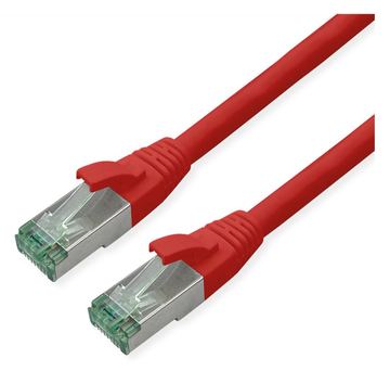 ROLINE RM S/FTP Patchkabel Kat6A/Kl.EA TPE rot 15m - FTP - PIMF von LumaTech
