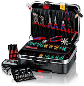 KNIPEX Werkzeugkoffer BIG Basic Move Mechanik von LumaTech