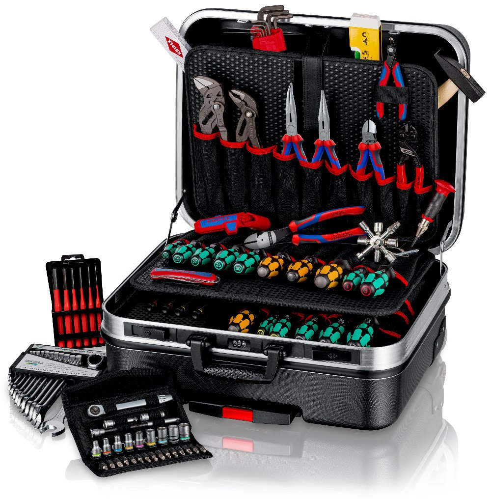 KNIPEX Werkzeugkoffer BIG Basic Move Mechanik