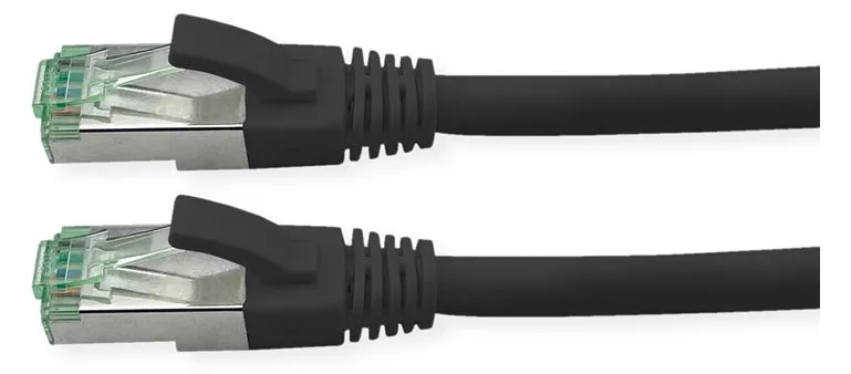 ROLINE RM S/FTP Patchkabel Kat6A/Kl.EA TPE schwarz 5m - FTP - PIMF, Ansicht 3