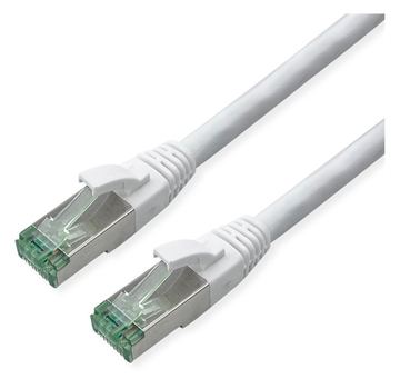 ROLINE RM S/FTP Patchkabel Kat6A/Kl.EA TPE weiss 3m - FTP - PIMF von LumaTech