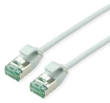 ROLINE RM U/FTP Patchkabel Kat.6A/Kl.EA SLIM grau 1.5m - FTP von LumaTech