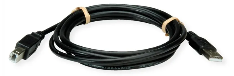 ROLINE RM USB2.0 Kabel, A-B, ST/ST,0,8m - ROLINE RM USB 2.0 Kabel - Typ A-B, Ansicht 2
