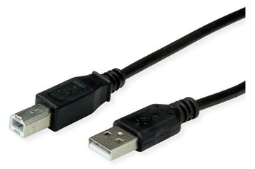 ROLINE RM USB2.0 Kabel, A-B, ST/ST,1,8m - ROLINE RM USB 2.0 Kabel - Typ A-B von LumaTech