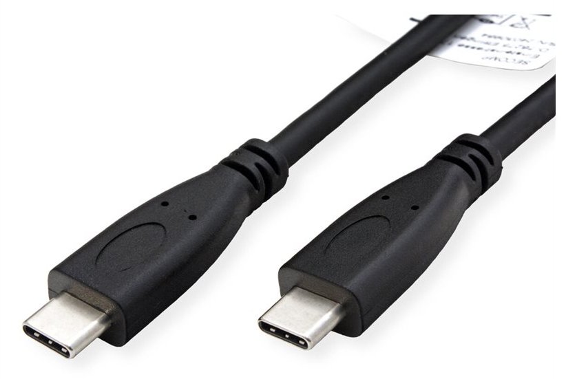 ROLINE RM USB3.2Gen2 Kabel PD20V5A C-C ST/ST 0.5m - Kabel - Digital/Daten von LumaTech