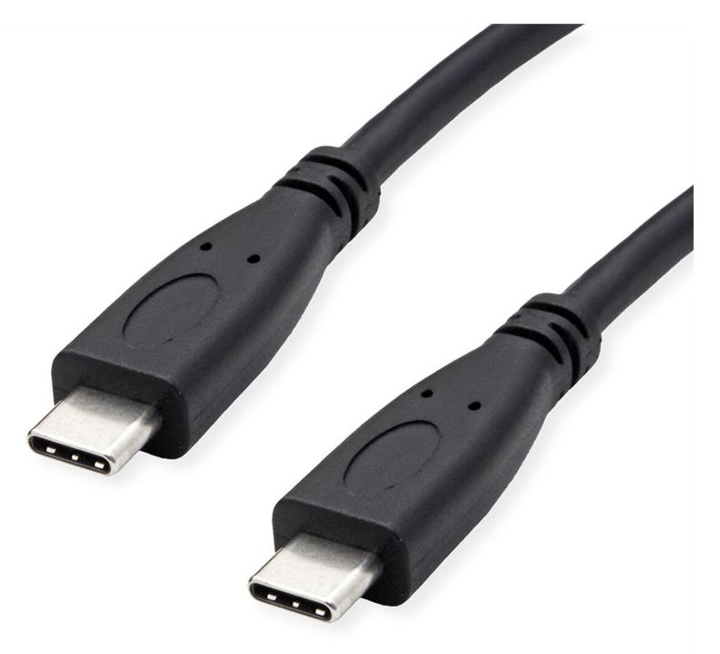 ROLINE RM USB3.2Gen2 Kabel PD20V5A C-C ST/ST 1m - Kabel - Digital/Daten von LumaTech