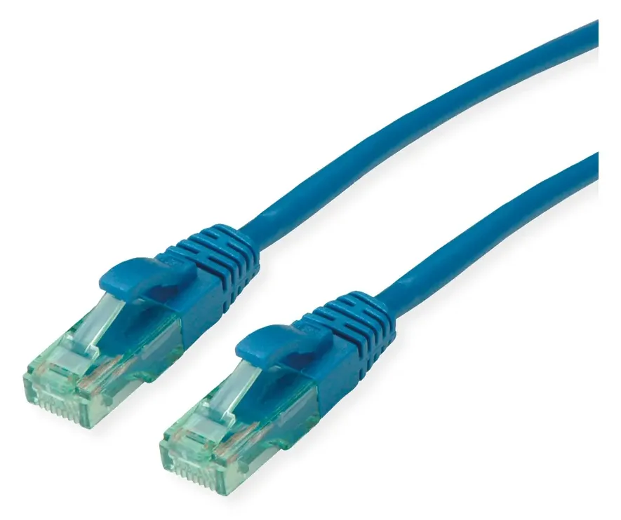 ROLINE RM UTP Patchkabel Kat6A/Kl.EA blau 1.5m - UTP, Ansicht 2
