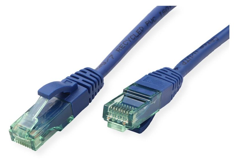 ROLINE RM UTP Patchkabel Kat6A/Kl.EA blau 15m - UTP